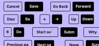 用 Auto Layout 做的按鈕，寬度隨文字長短自動調整