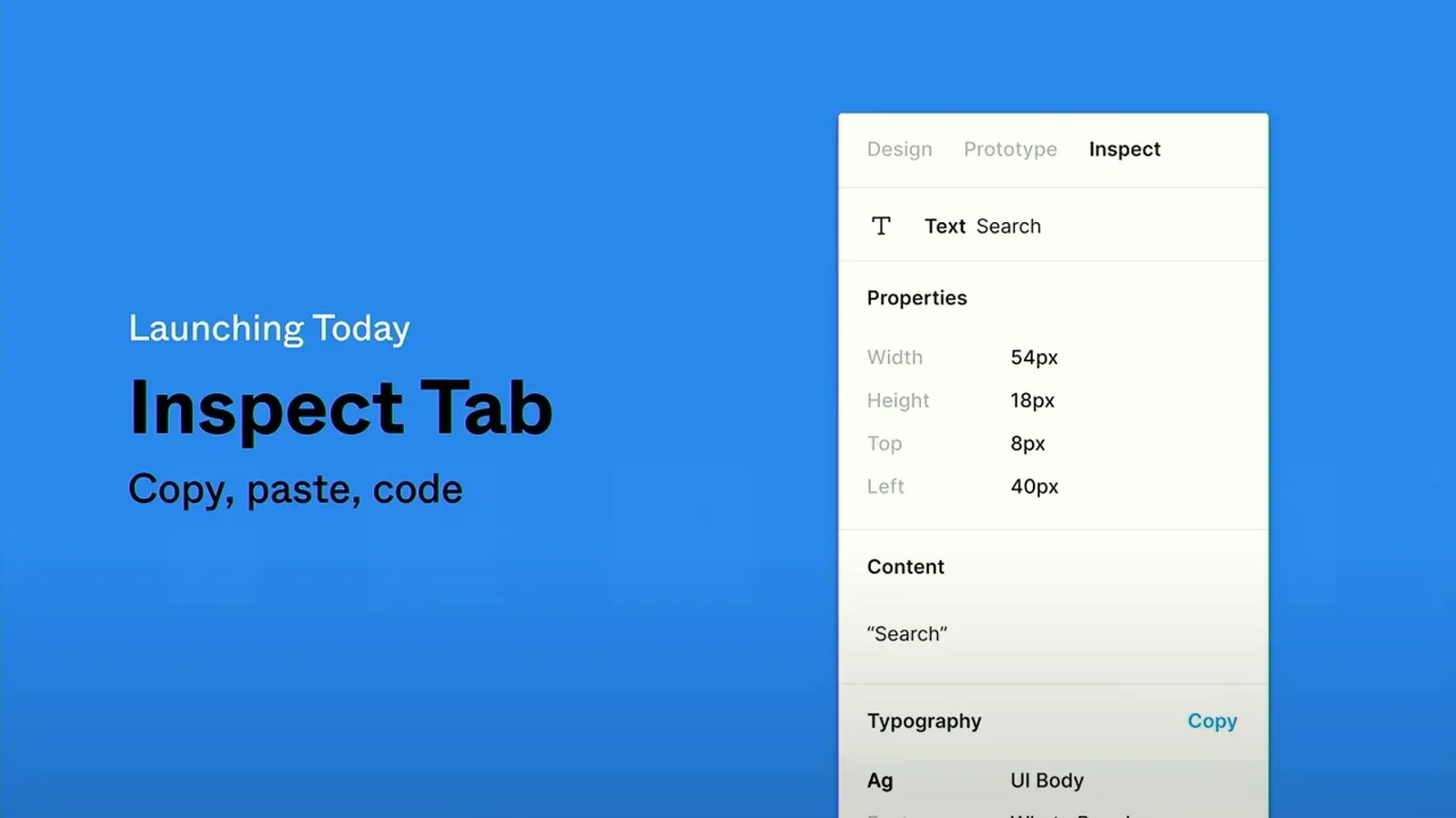 Inspect Tab 介紹,可直接複製尺寸、文字內容和字型樣式